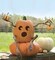 Plow &#x26; Hearth Set of 4 Bendable Pumpkin Arms and Legs | Create Whimsical Halloween Decor | Spooky Vine Design | Includes 2 arms and 2 Legs